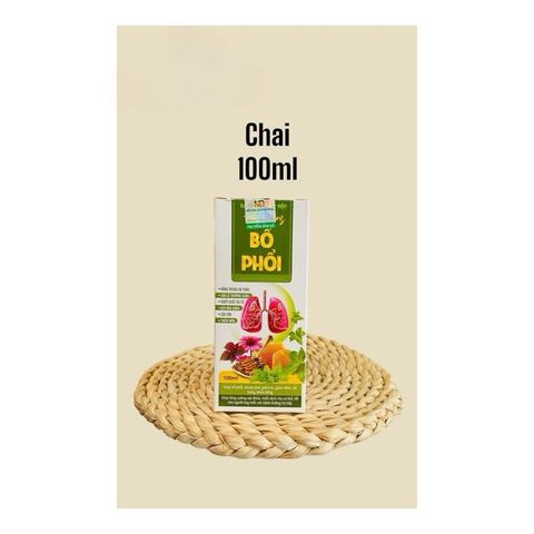 Siro thảo mộc Đông Trùng Bổ Phổi giúp giảm ho,đau rát họng,tan đàm(Chai 100ml)
