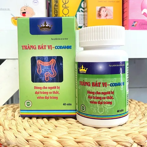 Viên uống Tràng Bát Vị hỗ trợ cho người bị co thắt đại tràng(chai 40viên)