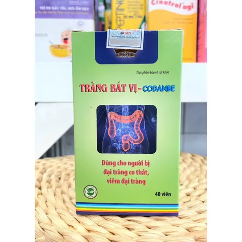 Viên uống Tràng Bát Vị hỗ trợ cho người bị co thắt đại tràng(chai 40viên)