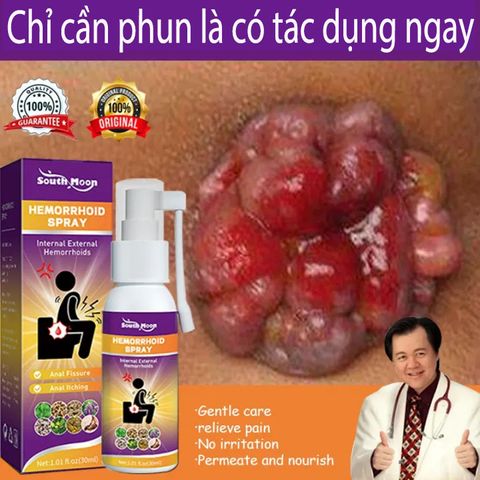 XIT BÔI HẾT TRĨ NỘI TRĨ NGOẠI TRĨ TỔNG HỢP KHÔNG CÒN BỊ NGỨA ĐAU RÁT Ở HẬU MÔN/30ML