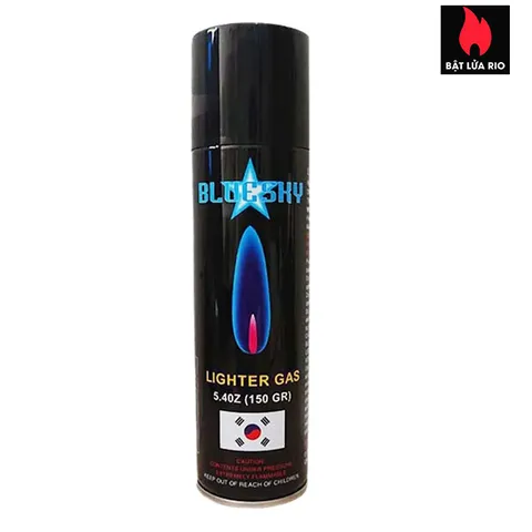 Bình Gas Butane BlueSky dùng cho bật lửa 150g/275ml