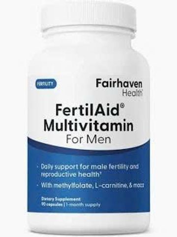 Viên uống Fertilaid for men uống tăng khả năng sinh sản nam của Mỹ 90 viên