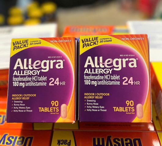 Allegra Adult 24 Hour Allergy 180mg 90 viên