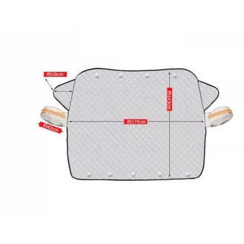 Tấm Che Nắng Kính Xe Hơi Và Gương Chiếu Hậu ( Loại Dày ) 