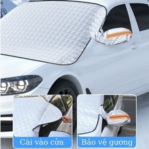 Tấm Che Nắng Kính Xe Hơi Và Gương Chiếu Hậu ( Loại Dày ) 