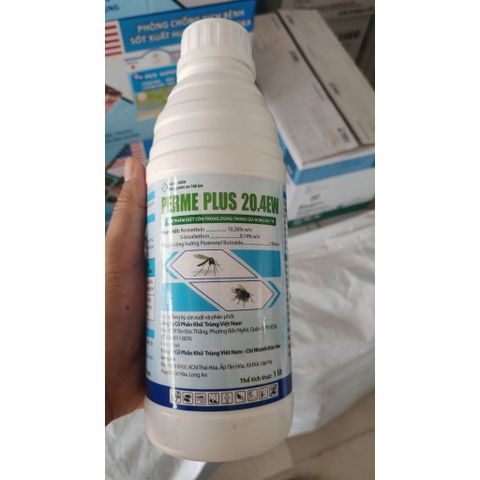 Thuốc Diệt Côn Trùng Thế Hệ Mới PERME PLUS 20.4EW (VFC VN) 1LÍT DIỆT muỗi, ruồi, gián, kiến và côn trùng gây hại khác