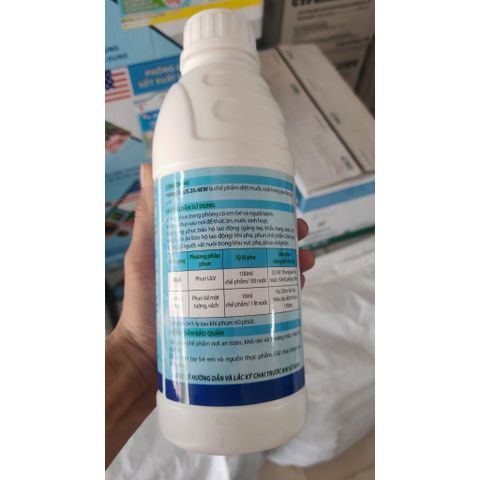 Thuốc Diệt Côn Trùng Thế Hệ Mới PERME PLUS 20.4EW (VFC VN) 1LÍT DIỆT muỗi, ruồi, gián, kiến và côn trùng gây hại khác