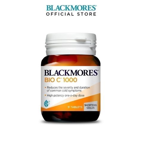 Viên Uống Blackmores Bio C 1000mg Bổ Sung Vitamin C Lọ 31 Viên