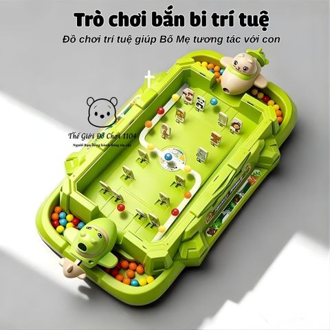Bộ đồ chơi bắn bi trí tuệ Animal World cho bé tăng tính phản xạ và rèn kỹ năng quan sát
