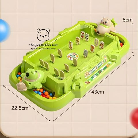 Bộ đồ chơi bắn bi trí tuệ Animal World cho bé tăng tính phản xạ và rèn kỹ năng quan sát