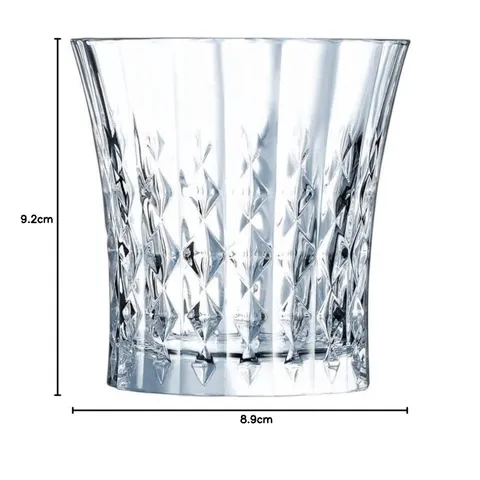 Set 6 cốc Lady Diamond 270ml Cristal d'Arques