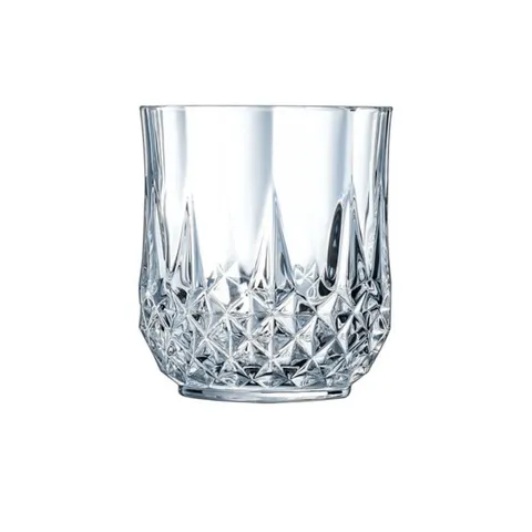 Set 6 Cốc thấp Cristal d'Arques Paris Longchamp 320ml