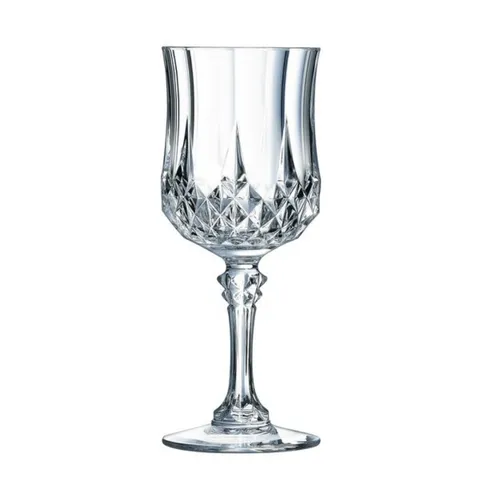 Set 4 Ly vang Longchamp Cristal d'Arques Paris 250ml
