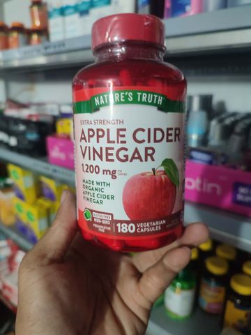 Viên giấm táo hữu cơ Nature’s Truth Apple Cider Vinegar 1200mg 180 viên