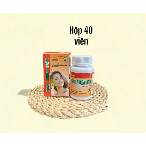 Viên uống Bạch Phượng Hoàn Kingphar hỗ trợ điều kinh,giảm đau bụng kinh(Hộp 40viên)