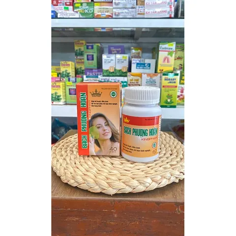 Viên uống Bạch Phượng Hoàn Kingphar hỗ trợ điều kinh,giảm đau bụng kinh(Hộp 40viên)