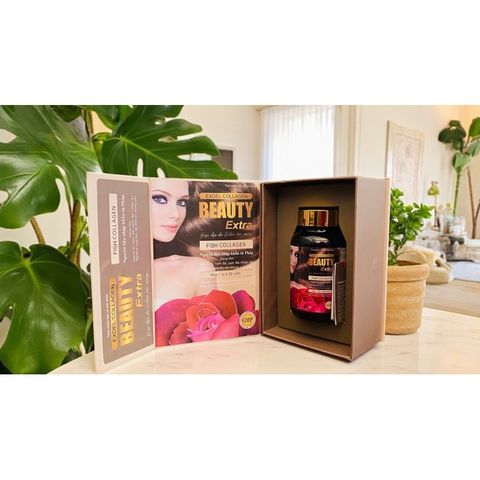 Extra Fish Collagen Hỗ trợ làm đẹp da,tóc,móng(Hộp 30viên)