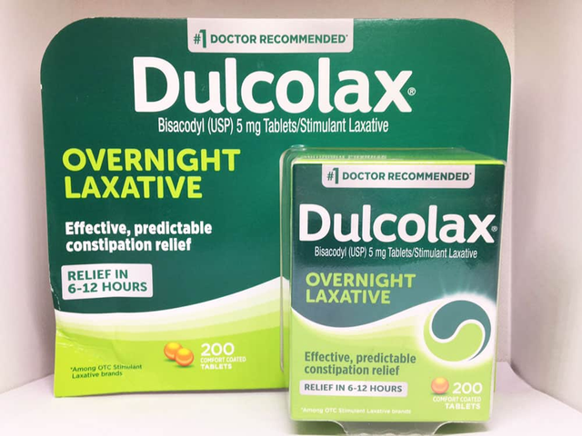 Viên uống giảm táo bón Dulcolax Laxative 200 Tablets