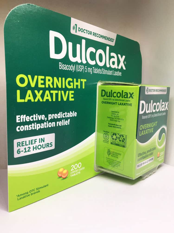 Viên uống giảm táo bón Dulcolax Laxative 200 Tablets