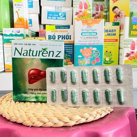 Naturen Z giúp bổ gan,hỗ trợ hạ men gan(Hộp 100viên)