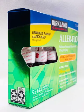Hỗ trợ giảm  viêm xoang dị ứng dạng xịt Kirkland Signature Aller-Flo 18.2ml - shop có bán lẻ