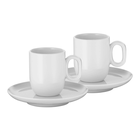  Set 2 cốc kèm đĩa WMF Cups with Saucer Barista Espresso 60ml (Made in Germany)