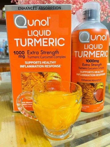 Nước uống tinh chất nghệ tươi Qunol Liquid Turmeric 1000mg 900ml 647529
