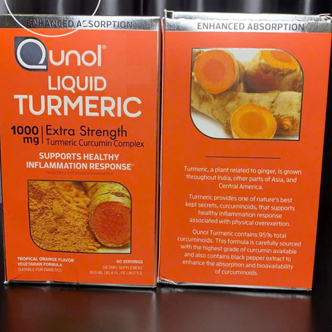 Nước uống tinh chất nghệ tươi Qunol Liquid Turmeric 1000mg 900ml 647529