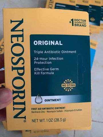 Kem mỡ kháng viêm, liền sẹo Neosporin  28.3g