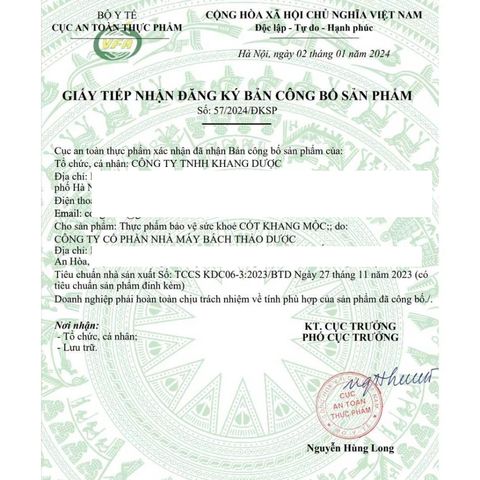 [Lô Mới SX T8/2025] Viên Uống Cốt Khang Mộc – Hỗ Trợ Xương Khớp, Bổ Khớp, Giảm Đau Nhức, Tăng Cường Sự Dẻo Dai