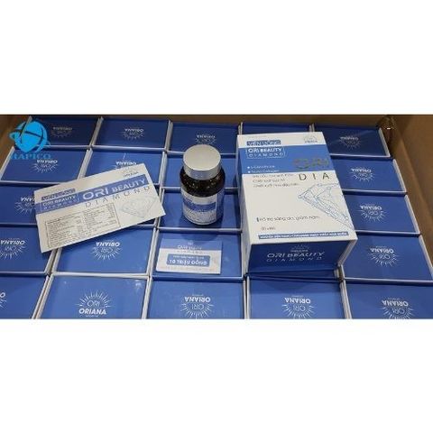 [COMBO 3 HỘP] Viên Uống Ori Beauty Diamond – Hỗ Trợ Giảm Khô Da & Làm Sáng Đẹp Da Hộp 30 Viên