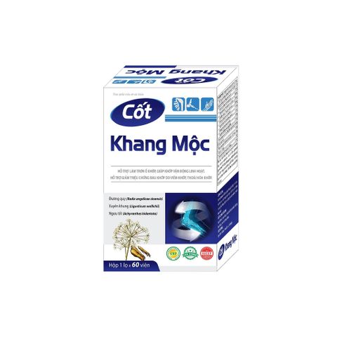 [Lô Mới SX T8/2025] Viên Uống Cốt Khang Mộc – Hỗ Trợ Xương Khớp, Bổ Khớp, Giảm Đau Nhức, Tăng Cường Sự Dẻo Dai