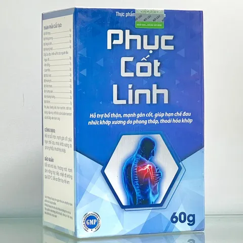 [COMBO 3 tặng 1] Viên Uống Xương Khớp Phục Cốt Linh – Hỗ Trợ Xương Khớp, Bổ Khớp, Giảm Đau Nhức, Tăng Cường Độ Dẻo Dai