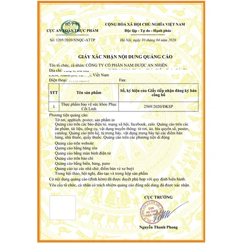 [COMBO 3 tặng 1] Viên Uống Xương Khớp Phục Cốt Linh – Hỗ Trợ Xương Khớp, Bổ Khớp, Giảm Đau Nhức, Tăng Cường Độ Dẻo Dai