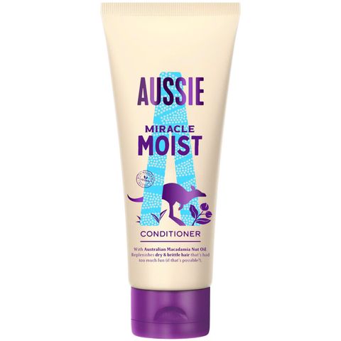 Dầu xả Aussie giúp dưỡng ẩm làm mềm mượt tóc khô xơ, giúp tóc bồng bềnh Miracle Shampoo Moist 300ml 647673