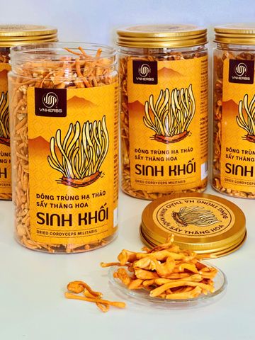 ĐÔNG TRÙNG HẠ THẢO SẤY THĂNG HOA SỢI GÃY 50GR
