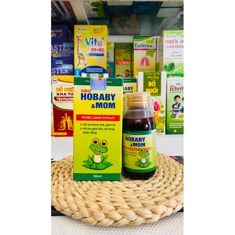 Siro Ho Baby và Mom dùng được cho mẹ và bé (chai 100ml)
