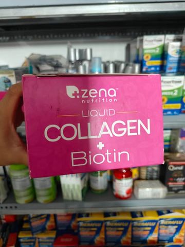 Nước uống đẹp da Nước uống Collagen + Biotin Zena Liquid 900ml của Mỹ 648172