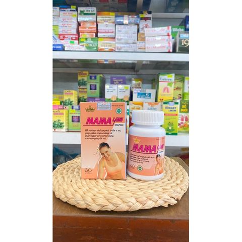 Viên uống MAMA Lady Kingphar hỗ trợ giảm u xơ tử cung,u xơ nang tuyến vú(Hộp 60viên)