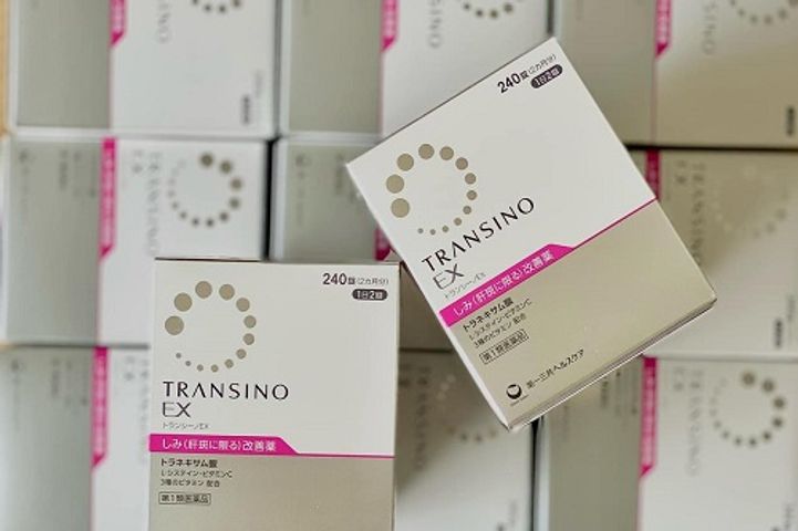 Viên uống Transino 240 viên Giúp Sáng da Sạch nám