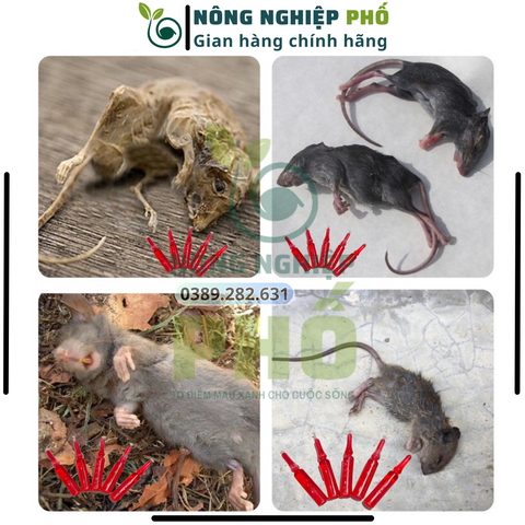 [XẢ KHO] COMBO 100 Nọ Chuột Nước Đỏ hàng nội địa Trung Quốc. Trừ sạch nhanh tất cả các loại chuột cam kết hiệu quả ngay sau 1 lần sử dụng