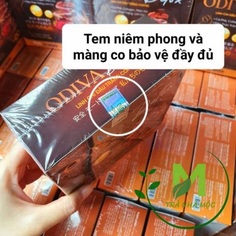 Cà Phê ODIVA Mâm Xôi- Đậu Thận Trắng- Đông Trùng Hạ Thảo, Hỗ Trợ Giảm Cân- Giảm Mỡ, Cải Thiện Tiêu Hóa, Làm Đẹp Da ( Hộp 15 gói x 15gr).