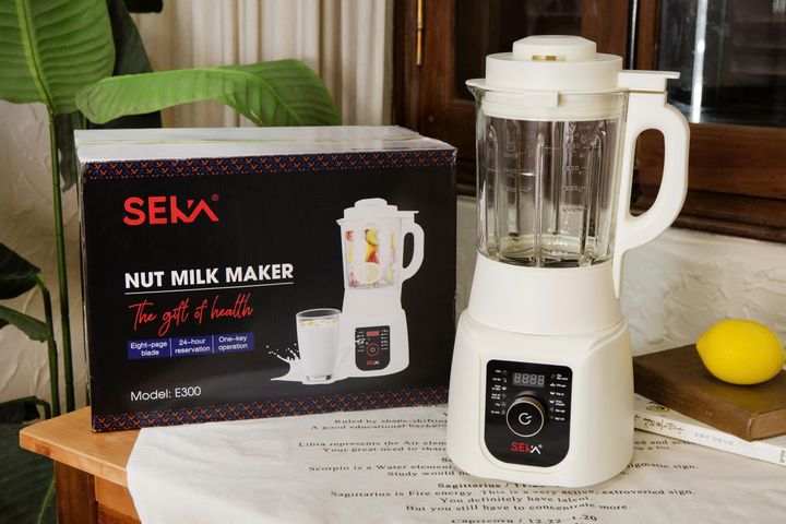 (Phiên Bản 2026) Máy Làm Sữa Hạt Đa Năng SEKA E600 Dung Tích 1.5L | SKG450 Dung Tích 1L - Hàng Chính Hãng Bảo Hành 2 Năm Chính Hãng