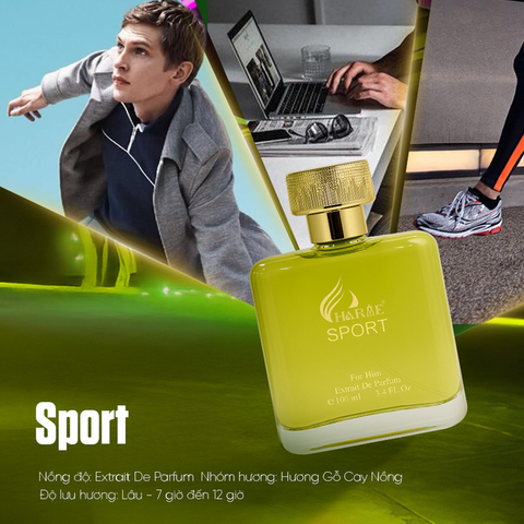 Nước hoa nam Charme Sport