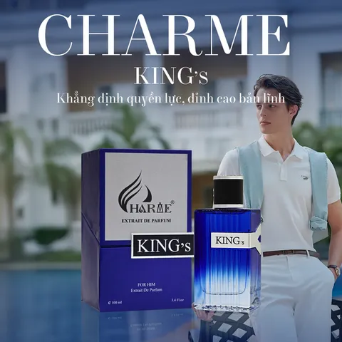 Nước hoa nam Charme King - New