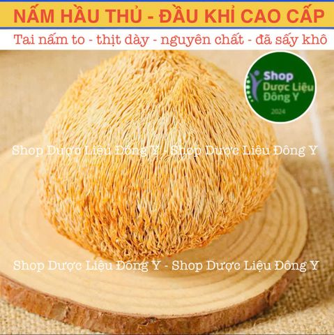 Nấm Hầu Thủ Sấy Khô 100gram - Nấm Đầu Khỉ Tự Nhiên Hỗ Trợ Tăng Cường Sức Khỏe và Giảm Stress