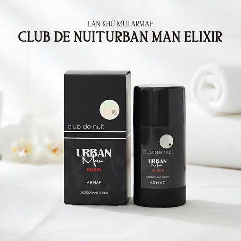Lăn Khử Mùi ARMAF Club De Nuit Urban 75g - Nước hoa nam tính, hương thơm quyến rũ và bền lâu cho phái mạnh
