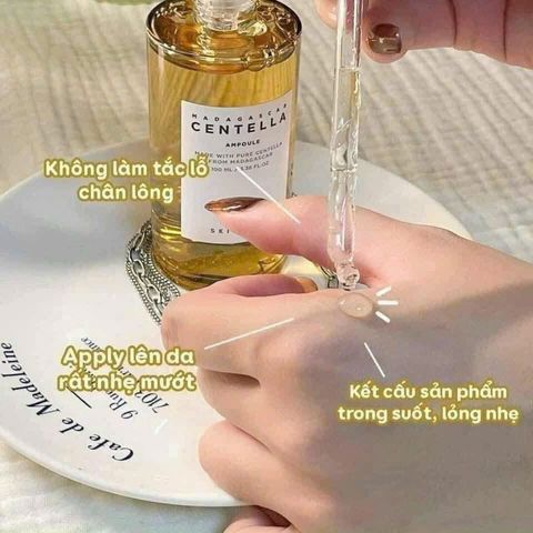 Serum Rau Má Skin1004 Ampoule 55ml - Chống Mụn Và Phục Hồi Da - Serum Dưỡng Ẩm Chất Lượng 