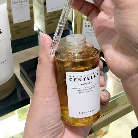 Serum Rau Má Skin1004 Ampoule 55ml - Chống Mụn Và Phục Hồi Da - Serum Dưỡng Ẩm Chất Lượng 