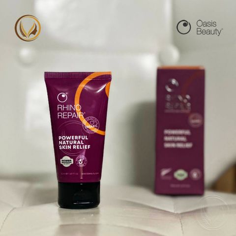 Kem dưỡng ẩm phục hồi da Oasis Beauty Rhino Repair Powerful Natural Skin Relief 50ml